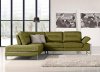 1332 Verona Sectional Sofa in Green Fabric by At Home USA