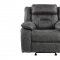 Madrona Hill Motion Sofa 9989GY in Gray by Homelegance w/Options