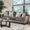 Jena Sofa SM5159 in Gray Chenille Fabric w/Options