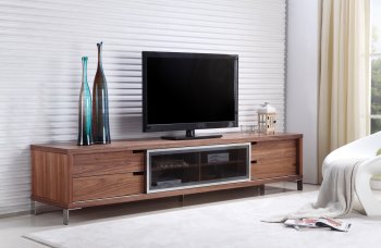 Duke TV Stand in Walnut by Casabianca [CBTV-Duke Walnut]