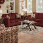 50580 Jayda Sofa in Wine Fabric by Acme w/Options