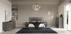 Sarah Bedroom in High Gloss Grey by At Home USA w/Options