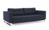 Cassius Deluxe Excess Lounger Sofa Bed in Navy by Innovation