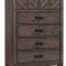 Lawndale Bedroom Set 5Pc 206300 in Dark Brown - Coaster w/Option