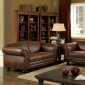 Joni Sofa CM6194 in Brown Leatherette w/Options