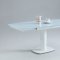 Grace Dining Table 5Pc Set in White w/Camila Chairs by Chintaly