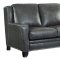 Easton Sofa & Loveseat Set Leather Italia - Graystone w/Options