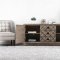 Markos II 64" TV Stand CM5393-TV in Weathered Light Oak