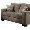 Gowan Sofa 8477 in Brown Chenille by Homelegance w/Options