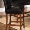 Medium Brown Cherry Dinette w/Square Marble-Like Table Top