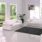 Sierra Sofa in White Bonded Leather by American Eagle Furniture