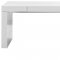 S005 Modern Office Desk by J&M in White High Gloss