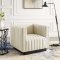 Conjure Sofa in Beige Fabric by Modway w/Options