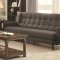 Maguire 504774 Sofa in Charcoal Fabric by Coaster w/Options