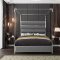 Encore Bed in Grey Faux Leather by Meridian w/Options