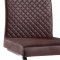 D6750DC Dining Chair Set of 4 in Brown PU by Global