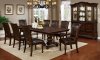 Alpena CM3350T Dining Table in Brown Cherry Finish w/Options