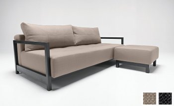 Grey, Sand or Olive Fabric Modern Convertible Sofa Bed [INSB-Bifrost-Excess]