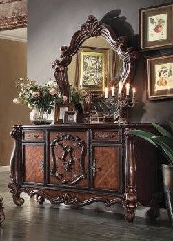 Versailles Dresser 21105 in Cherry Oak by Acme w/Optional Mirror [AMDR-21105 Versailles]