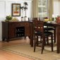 Ameillia 586-36 Counter Height Dining Table 5Pc Set Homelegance