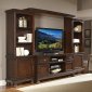 Cumberland Wall Unit 21590 in Brown by Homelegance