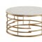 Brassica Coffee & 2 End Table 3608-01 in Gold by Homelegance