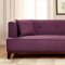 Sofia CM6761PR Sofa in Purple Fabric w/Options