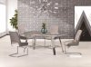 D849DT Dining Table in Gray by Global w/Optional D1119DC Chairs