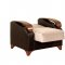 Rosso Sofa Bed in Light Coffee Microfiber by Rain w/Options