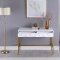 Pandora Console Table 426 in White by Meridian