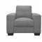 U801 Sofa & Loveseat Set Dark Gray Fabric by Global w/Options