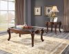 Miyeon Coffee Table 85365 in Marble & Cherry by Acme w/Options