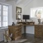 Cumberland Creek Corner Desk 421-HO in Rustic Oak by Liberty