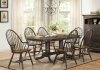 Cline Dining Table 5530-78 in Two-Tone Finish by Homelegance