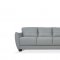 Valeria Sofa 54950 in Watery Leather by Mi Piace w/Options