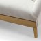 Chloe Sofa TOV-L6127 in Cream Velvet Fabric by TOV Furniture