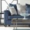 4885 Sofa in Bliss Midnight Blue Velvet by Serta Hughes