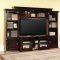 Merlot Finish Transitional Premier Auburn Wall Unit