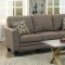 Adair Sofa & Loveseat Set 8413GY in Grey Fabric by Homelegance