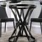 Porrima 5Pc Dinette Set FOA3723 in Black & Glass