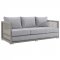 Aura Outdoor Patio Sofa 2923 in Gray by Modway w/Options