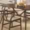 102851 Kersey 5Pc Dining Set in Chestnut Coaster w/Options