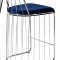 Gio Counter Height Stools 760 Set of 2 in Navy by Meridian