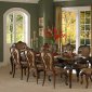 Cromwell 2106 Dining Table by Homelegance in Cherry w/Options