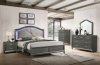 8318A Bedroom in Pewter by Lifestyle w/Options