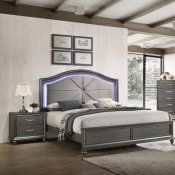 8318A Bedroom in Pewter by Lifestyle w/Options