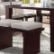 Keelin 71040 5Pc Counter Ht Dining Set in Espresso by Acme