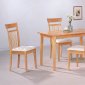 Natural Finish Modern 5 Pc Dinette Set