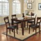 2469 Oklahoma 5Pc Dining Table by Homelegance in Espresso