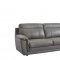 S210 Sofa in Gray Leather by Beverly Hills w/Options